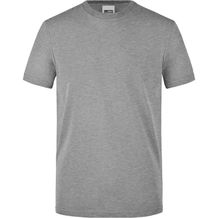 Men's Workwear T-Shirt - Strapazierfähiges und pflegeleichtes T-Shirt [Gr. S] (grey-heather) (Art.-Nr. CA152036)