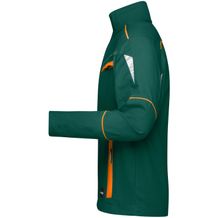 Workwear Jacket - COLOR - - Funktionelle Jacke im sportlichen Look mit hochwertigen Details [Gr. L] (grün / orange) (Art.-Nr. CA152090)