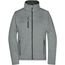 Ladies' Softshell Jacket - Softshell-Jacke in Melange-Optik [Gr. XL] (dark-melange/black) (Art.-Nr. CA152111)