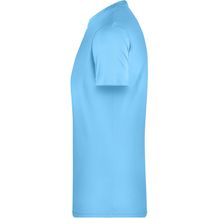 Men's Basic-T - Herren T-Shirt in klassischer Form (sky-blue) (Art.-Nr. CA152661)