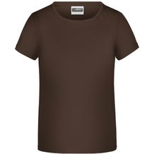 Promo-T Girl 150 - Klassisches T-Shirt für Kinder [Gr. L] (Brown) (Art.-Nr. CA152708)