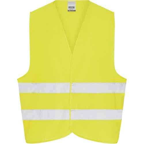 Safety Vest Adults - Leicht zu bedruckende Sicherheitsweste in Einheitsgröße [Gr. one size] (Art.-Nr. CA152800) - Einheitsgröße S-XXL für Erwachsene_x0...