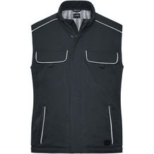 Workwear Softshell Padded Vest - Professionelle Softshellweste mit warmem Innenfutter und hochwertigen Details im cleanen Look [Gr. L] (carbon) (Art.-Nr. CA153205)