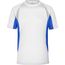 Men's Running-T - Atmungsaktives Laufshirt [Gr. 3XL] (white/royal) (Art.-Nr. CA153589)