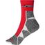 Sport Socks - Funktionelle Sportsocke für Damen und Herren [Gr. 39-41] (red/white) (Art.-Nr. CA154362)