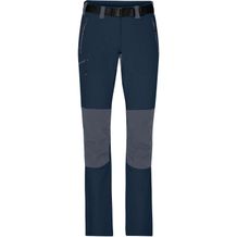 Ladies' Trekking Pants - Bi-elastische Outdoorhose in sportlicher Optik [Gr. L] (navy/carbon) (Art.-Nr. CA154980)