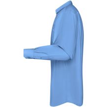 Men's Shirt Longsleeve Poplin - Klassisches Shirt aus pflegeleichtem Mischgewebe [Gr. M] (blau) (Art.-Nr. CA155778)