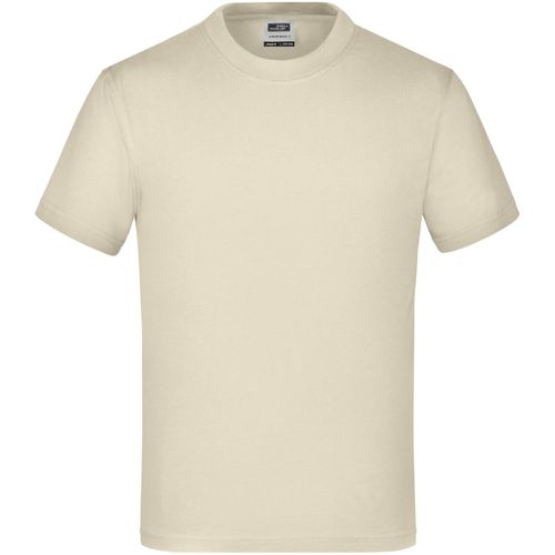 Junior Basic-T - Kinder Komfort-T-Shirt aus hochwertigem Single Jersey [Gr. S] (Art.-Nr. CA155788) - Gekämmte, ringgesponnene Baumwolle
Rund...