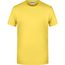 Men's Basic-T - Herren T-Shirt in klassischer Form [Gr. M] (Yellow) (Art.-Nr. CA156197)