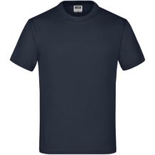 Junior Basic-T - Kinder Komfort-T-Shirt aus hochwertigem Single Jersey [Gr. XL] (navy) (Art.-Nr. CA158077)