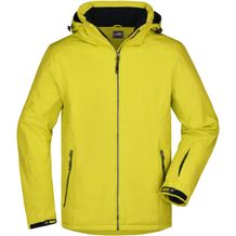 Men's Wintersport Jacket - Elastische, gefütterte Softshelljacke [Gr. L] (Yellow) (Art.-Nr. CA158888)