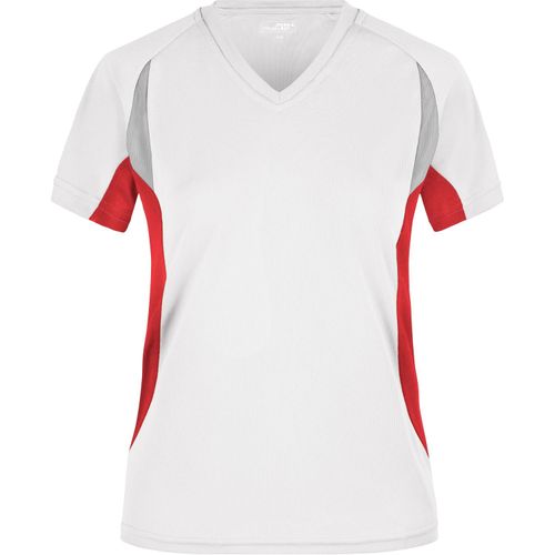 Ladies' Running-T - Atmungsaktives Laufshirt [Gr. XL] (Art.-Nr. CA159189) - Feuchtigkeitsregulierend, schnell...