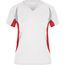 Ladies' Running-T - Atmungsaktives Laufshirt [Gr. XL] (white/red) (Art.-Nr. CA159189)