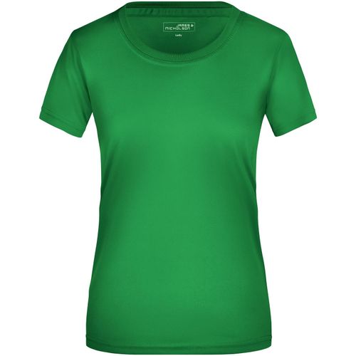 Ladies' Active-T - Funktions T-Shirt für Freizeit und Sport [Gr. M] (Art.-Nr. CA160235) - Feiner Single Jersey
Necktape
Doppelnäh...