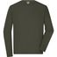 Men's Workwear-Longsleeve-T - Strapazierfähiges und pflegeleichtes Langarm Shirt [Gr. M] (olive) (Art.-Nr. CA160331)