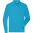 Men's Workwear-Longsleeve Polo - Strapazierfähiges und pflegeleichtes Langarm Polo [Gr. 5XL] (Turquoise) (Art.-Nr. CA161177)