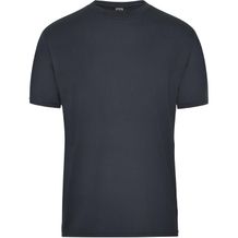 Men's BIO Workwear T-Shirt - Strapazierfähiges und pflegeleichtes T-Shirt [Gr. L] (carbon) (Art.-Nr. CA161729)