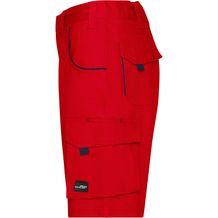 Workwear Bermudas - Funktionelle kurze Hose im sportlichen Look mit hochwertigen Details (red / navy) (Art.-Nr. CA161892)