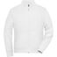 Men's Doubleface Work Jacket - Funktionelle Jacke mit Stehkragen und Kängurutasche [Gr. XL] (white) (Art.-Nr. CA163176)