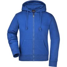 Ladies' Hooded Jacket - Kapuzenjacke aus formbeständiger Sweat-Qualität [Gr. L] (royal) (Art.-Nr. CA163715)