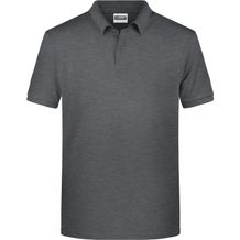 Men's Basic Polo - Klassisches Poloshirt [Gr. 3XL] (black-heather) (Art.-Nr. CA164102)