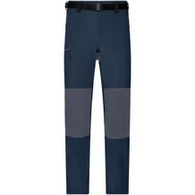 Men's Trekking Pants - Bi-elastische Outdoorhose in sportlicher Optik [Gr. S] (navy/carbon) (Art.-Nr. CA164405)