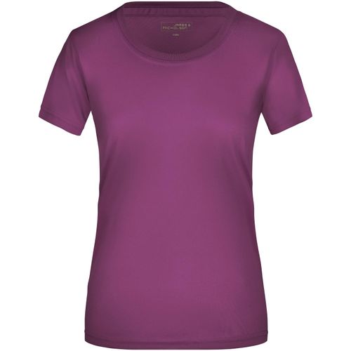 Ladies' Active-T - Funktions T-Shirt für Freizeit und Sport [Gr. XS] (Art.-Nr. CA164623) - Feiner Single Jersey
Necktape
Doppelnäh...