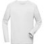 Men's Sports Shirt Long-Sleeved - Langarm Funktionsshirt aus recyceltem Polyester für Sport und Fitness [Gr. XXL] (white) (Art.-Nr. CA164648)
