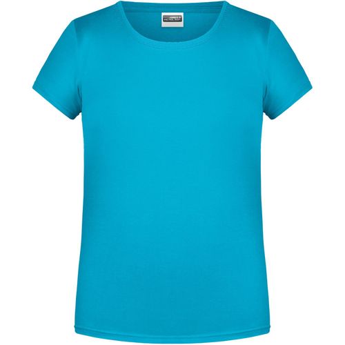Girls' Basic-T - T-Shirt für Kinder in klassischer Form [Gr. XS] (Art.-Nr. CA164725) - 100% gekämmte, ringgesponnene BIO-Baumw...