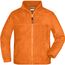 Full-Zip Fleece Junior - Jacke in schwerer Fleece-Qualität [Gr. S] (orange) (Art.-Nr. CA165021)