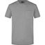 Men's Round-T Pocket - Klassisches T-Shirt mit Brusttasche [Gr. L] (grey-heather) (Art.-Nr. CA165432)