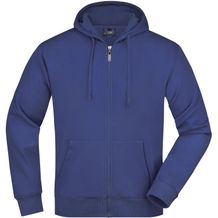 Men's Hooded Jacket - Kapuzenjacke aus formbeständiger Sweat-Qualität [Gr. S] (royal) (Art.-Nr. CA165959)
