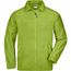 Full-Zip Fleece - Jacke in schwerer Fleece-Qualität [Gr. S] (lime-green) (Art.-Nr. CA166397)