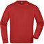 Workwear Sweatshirt - Klassisches Rundhals-Sweatshirt [Gr. 3XL] (wine) (Art.-Nr. CA167068)