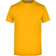 Round-T Heavy (180g/m²) - Komfort-T-Shirt aus strapazierfähigem Single Jersey [Gr. L] (gold-yellow) (Art.-Nr. CA167283)