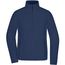 Ladies' Stretchfleece Jacket - Bequeme, elastische Stretchfleece Jacke im sportlichen Look für Arbeit, Sport und Lifestyle [Gr. XS] (navy/navy) (Art.-Nr. CA167977)