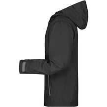 Men's Outdoor Jacket - Ultraleichte Softshell-Jacke für extreme Wetterbedingungen [Gr. 3XL] (schwarz / grau) (Art.-Nr. CA168158)