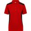 Ladies' Workwear Polo - Strapazierfähiges und pflegeleichtes Polo mit Kontrasteinsätzen [Gr. XL] (red/black) (Art.-Nr. CA169524)