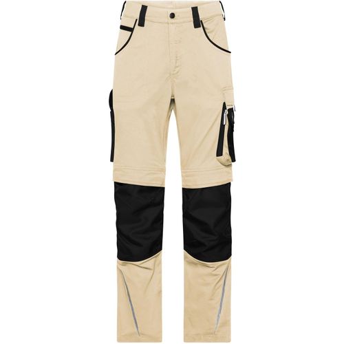 Workwear Pants Slim Line  - Spezialisierte Arbeitshose in schmalerer Schnittführung mit funktionellen Details [Gr. 60] (Art.-Nr. CA171106) - Robustes, strapazierfähiges, elastische...