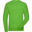 Men's BIO Stretch-Longsleeve Work - Langarm Shirt aus weichem Elastic-Single-Jersey [Gr. M] (lime-green) (Art.-Nr. CA171832)