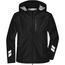 Hardshell Workwear Jacket - Professionelle, wind- und wasserdichte, atmungsaktive Arbeitsjacke für extreme Wetterbedingungen [Gr. S] (black/black) (Art.-Nr. CA172233)
