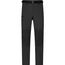 Men's Trekking Pants - Bi-elastische Outdoorhose in sportlicher Optik [Gr. L] (black/black) (Art.-Nr. CA172479)