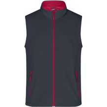 Men's Promo Softshell Vest - Softshellweste für Promotion und Freizeit [Gr. M] (iron-grey/red) (Art.-Nr. CA173183)
