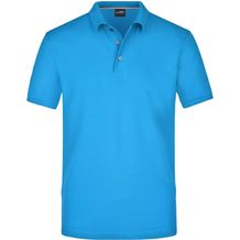 Men's Pima Polo - Poloshirt in Premiumqualität [Gr. S] (regatta-blue) (Art.-Nr. CA174120)