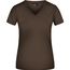 Ladies' V-T - Tailliertes Damen T-Shirt [Gr. L] (Brown) (Art.-Nr. CA174523)