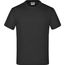 Junior Basic-T - Kinder Komfort-T-Shirt aus hochwertigem Single Jersey [Gr. S] (black) (Art.-Nr. CA174970)
