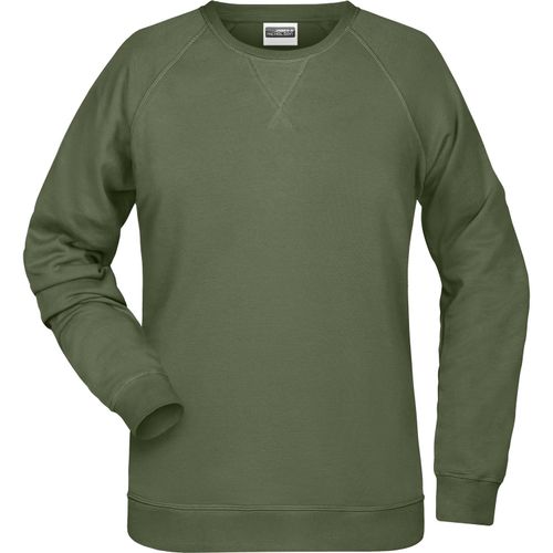 Ladies' Sweat - Klassisches Sweatshirt mit Raglanärmeln [Gr. 3XL] (Art.-Nr. CA175469) - Hochwertige French Terry-Qualität, 85...