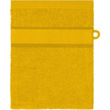 Flannel - Waschhandschuh im modischen Design (Yellow) (Art.-Nr. CA175601)