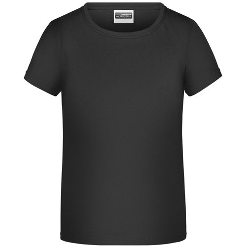 Promo-T Girl 150 - Klassisches T-Shirt für Kinder [Gr. M] (Art.-Nr. CA175849) - Single Jersey, Rundhalsausschnitt,...