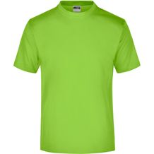 Round-T Medium (150g/m²) - Komfort-T-Shirt aus Single Jersey [Gr. L] (lime-green) (Art.-Nr. CA177514)
